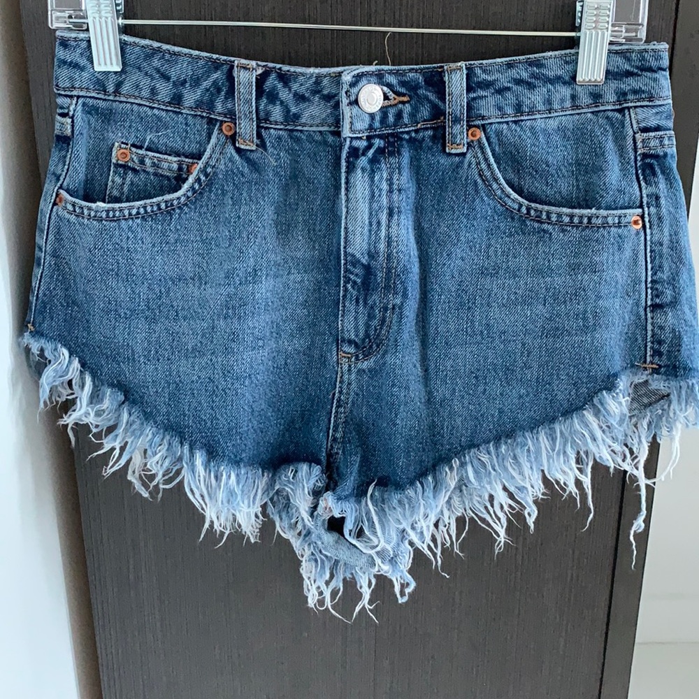 Topshop Moto Kiri jean shorts